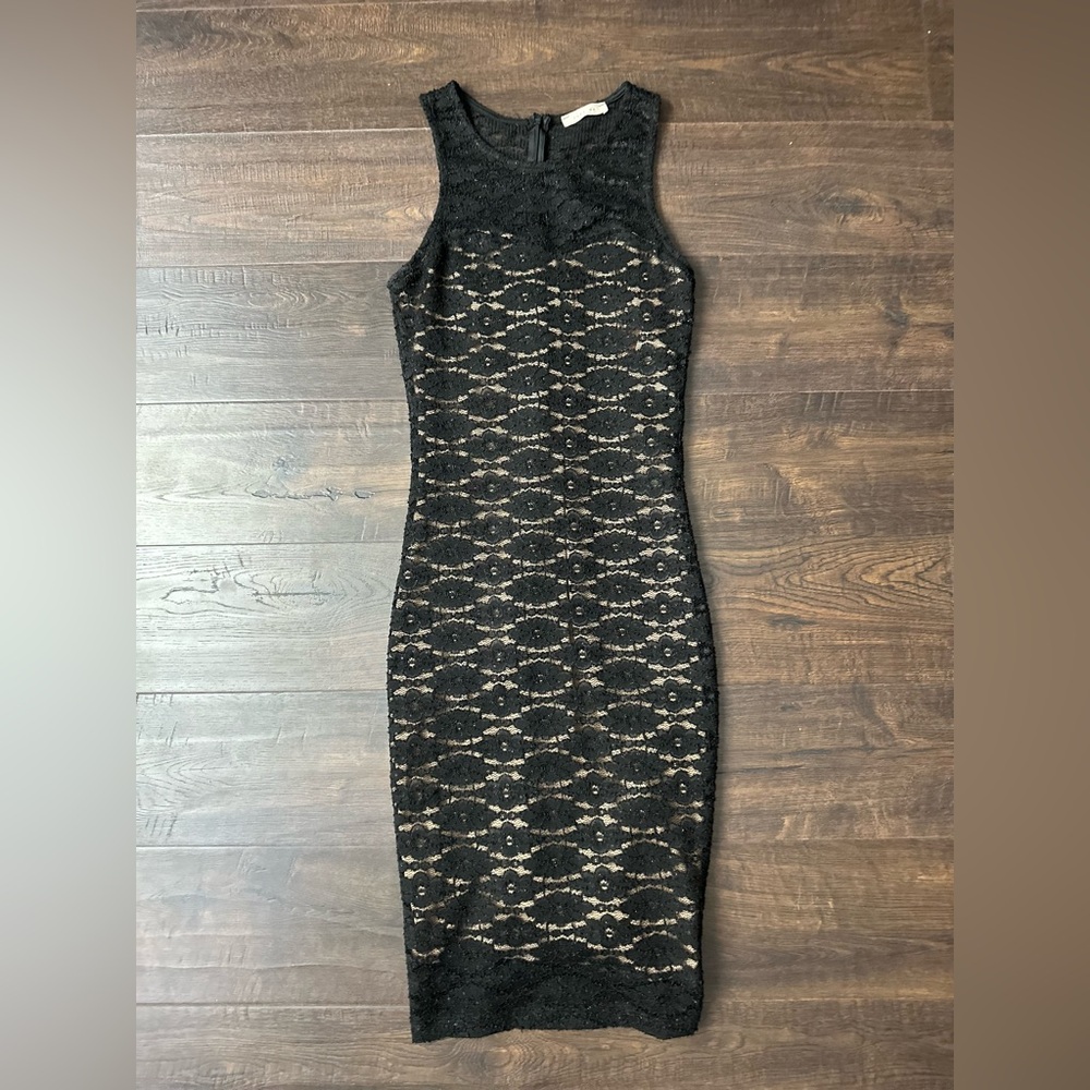 Just Me Multicolored Sheath Cocktail Dress